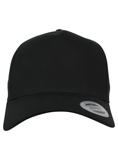 F-7707-5-Panel Curved Classic Snapback